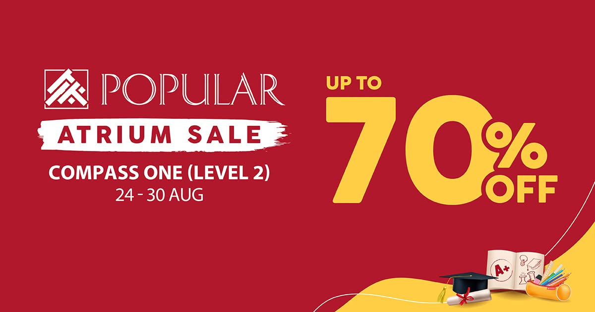 POPULAR Atrium Sale at Compass One Level 2