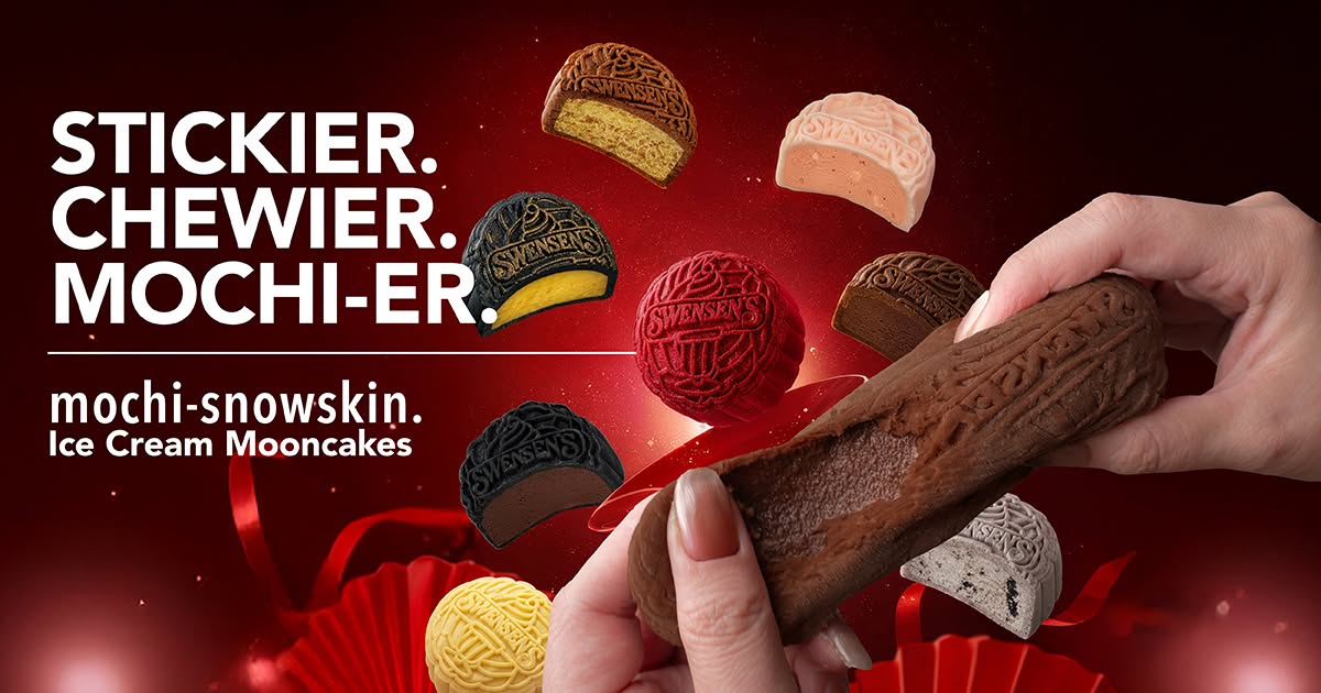 Swensen's Mochi-Snowskin Ice Cream Mooncakes Return for Mid-Autumn at Compass