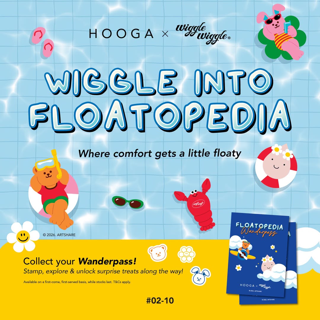 HOOGA x Wiggle Wiggle Floatopedia at Compass One