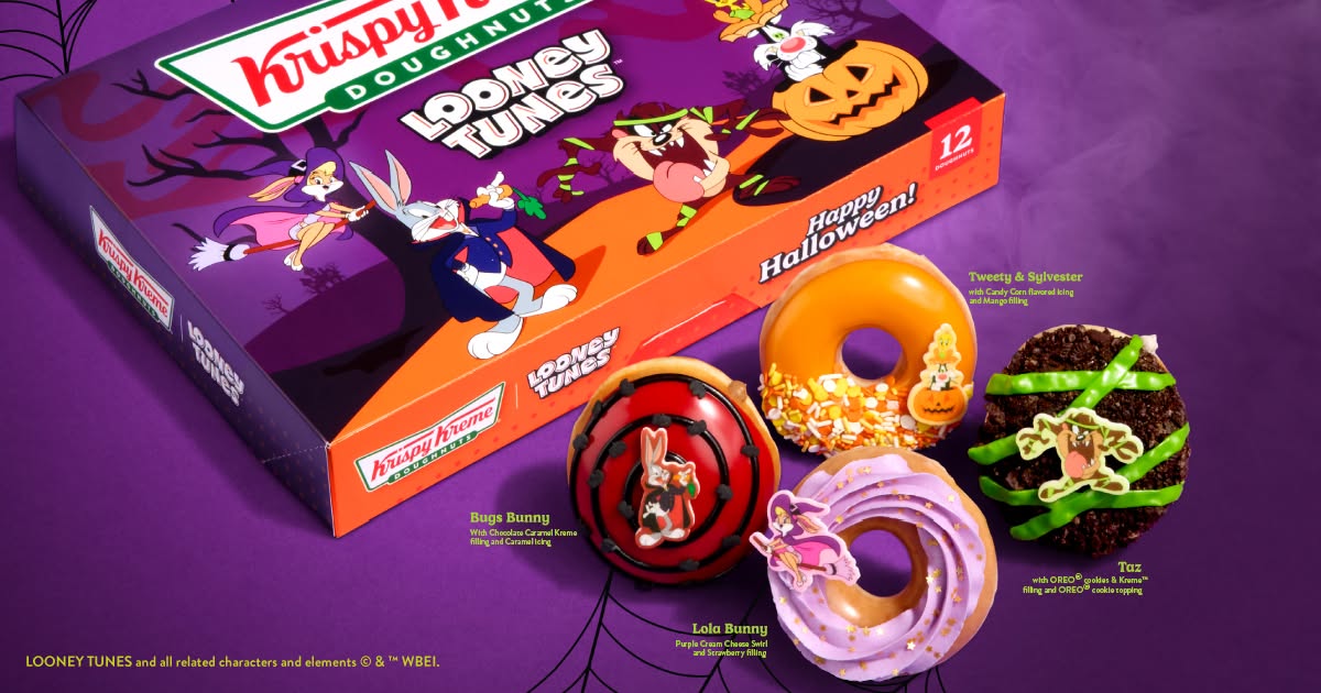 Krispy Kreme Looney Tunes Halloween Collection