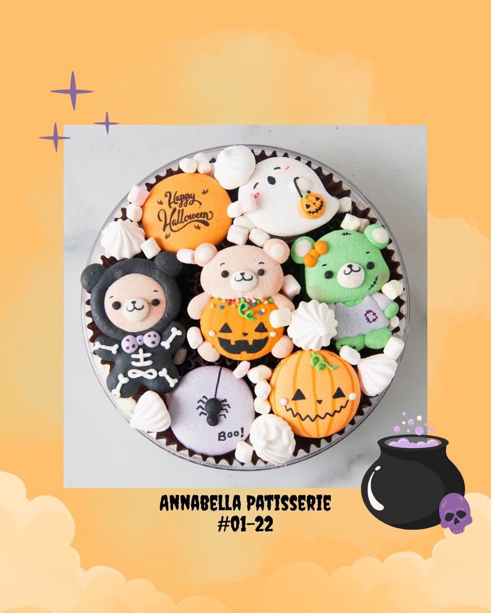 Halloween pastries at Annabella Patisserie