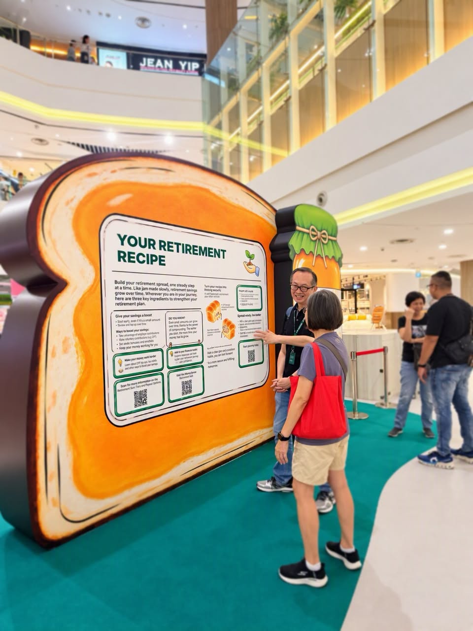 Your Retirement Recipe booth at Ready for Life Festival