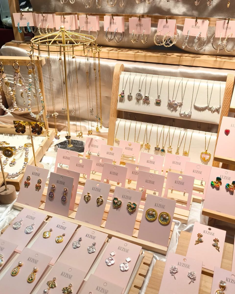 KYZSSE jewelry at Compass One atrium