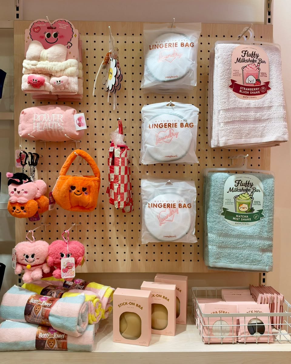 Young Hearts lingerie and accessories