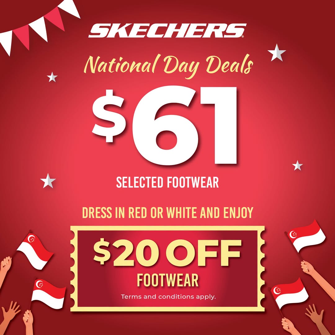 Skechers National Day promotion