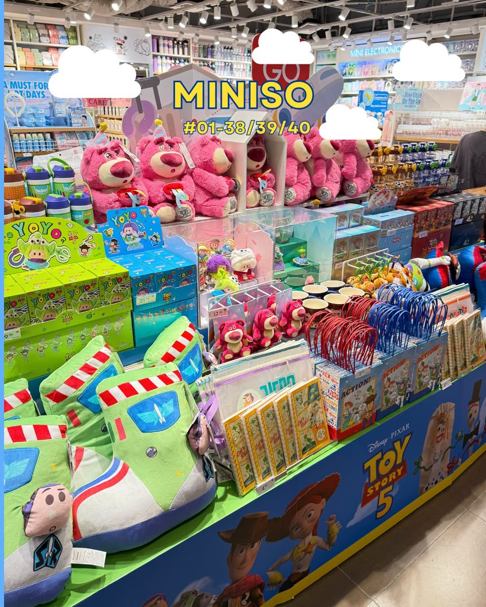 MINISO Toy Story merchandise