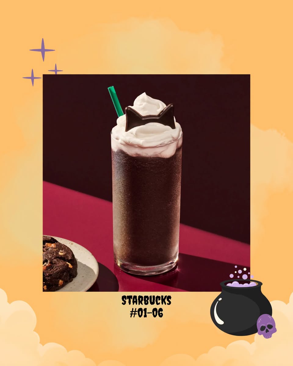 Halloween drink at Starbucks Compass One