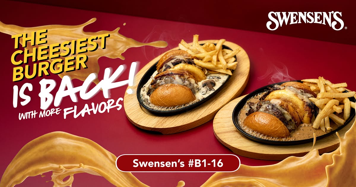 Swensen's Sizzling Cheese Burger promotion at Compass One