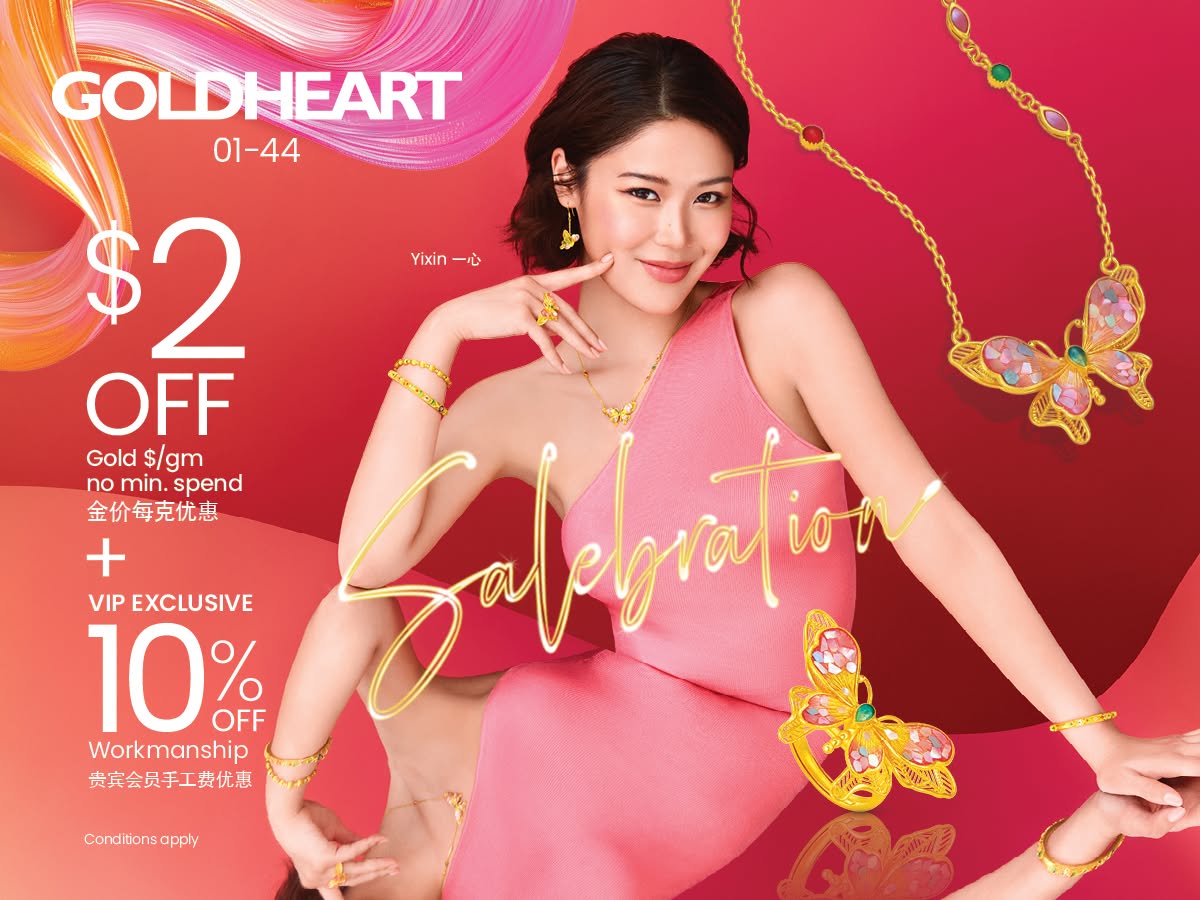 Goldheart Anniversary Sale promotions at Compass One