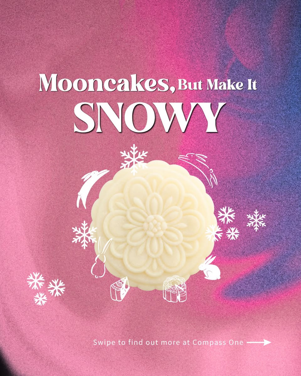 Mooncakes, But Make It Snowy at Compass One