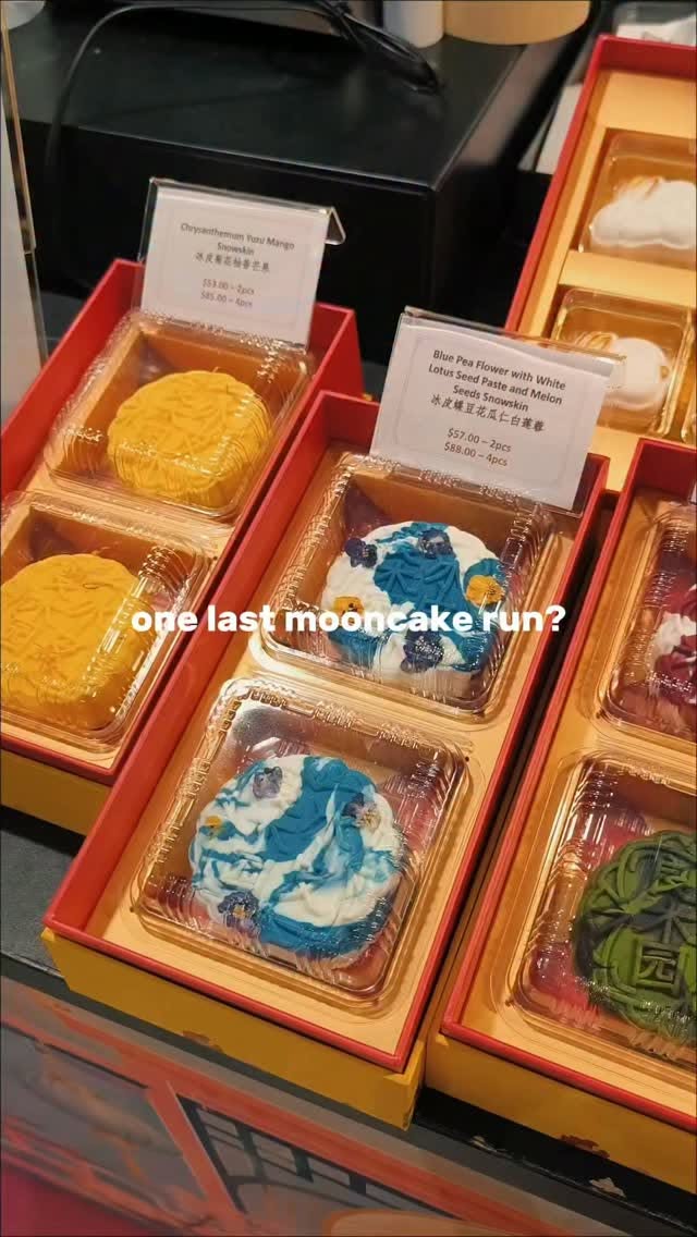 Mid-Autumn Fair at Compass One Level 2 Atrium featuring mooncakes from Häagen-Dazs and Mizuka