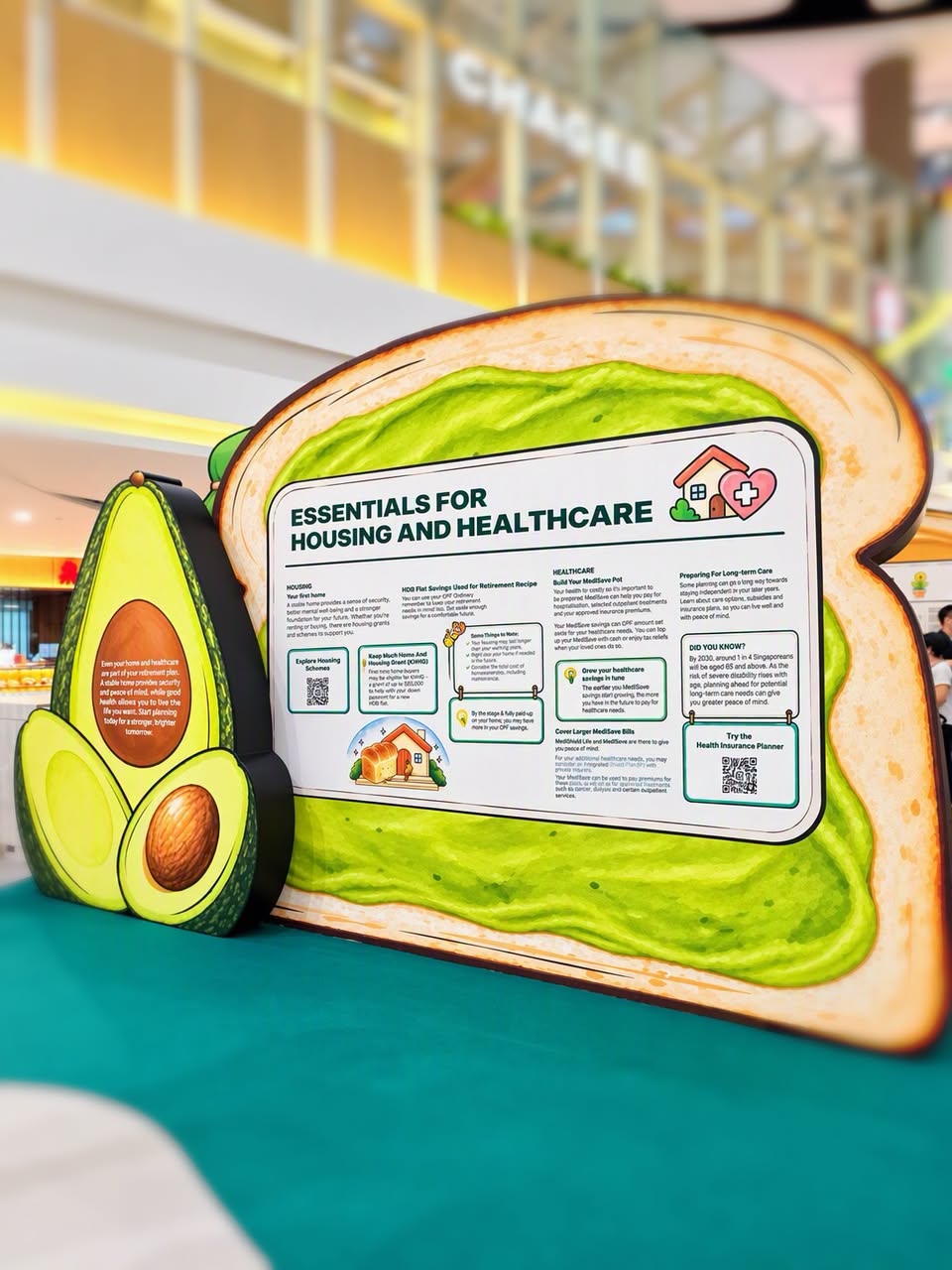 Essentials for Housing and Healthcare display