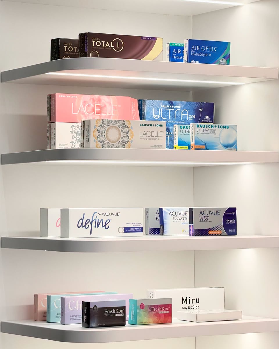 Contact lens brands at W OPTICS