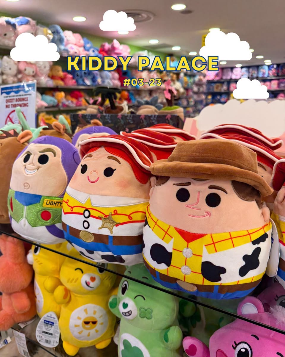 Kiddy Palace Toy Story plushies