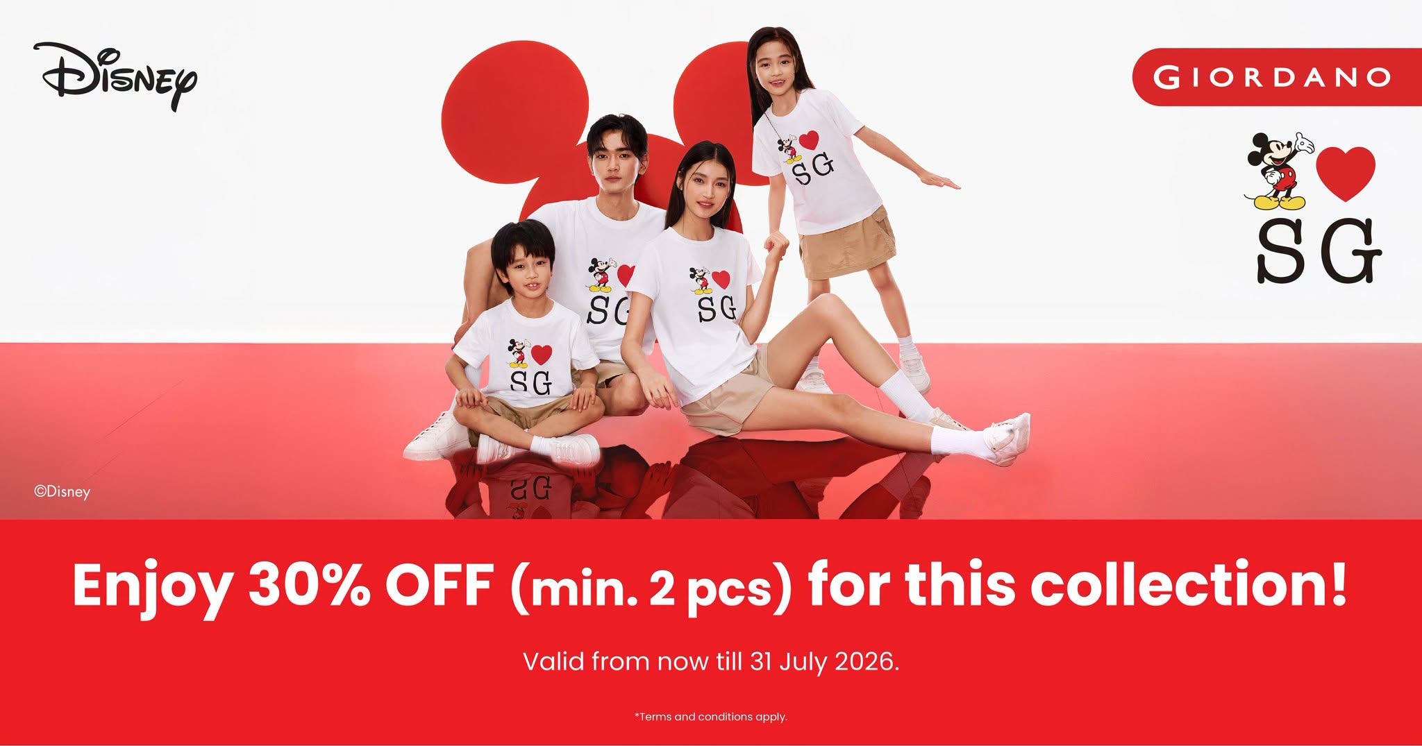 Giordano Disney Mickey NDP 2026 Collection