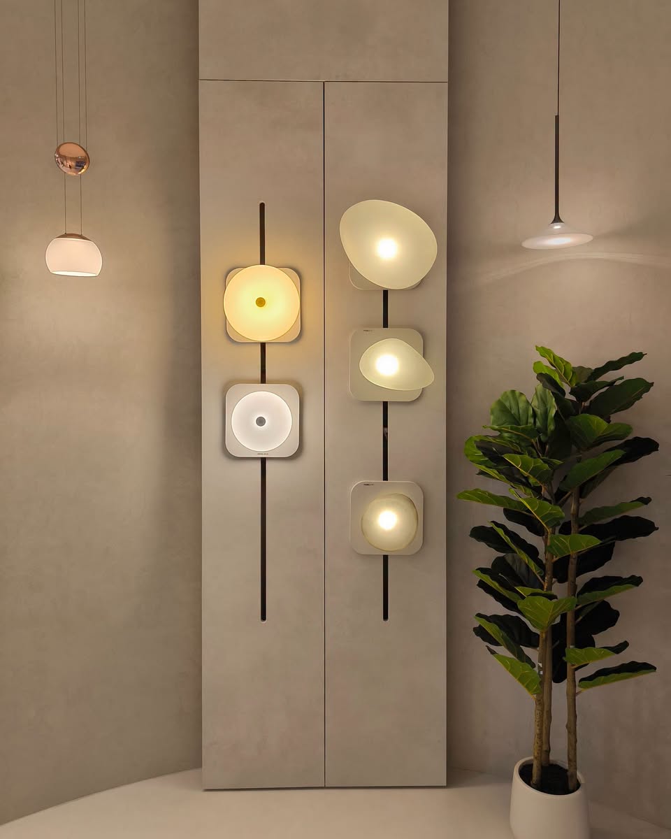 Modern lighting fixtures at airloft
