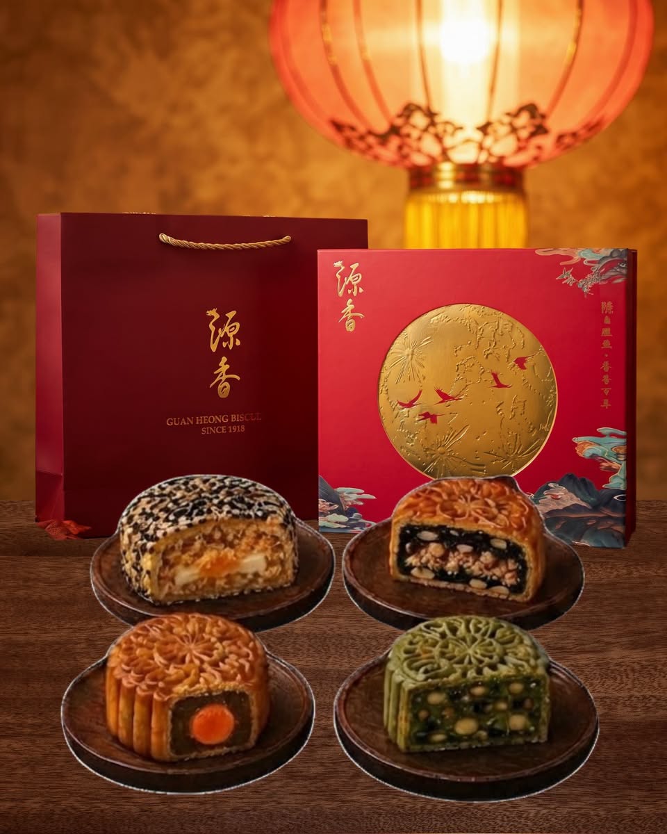 Guan Heong Bee Heng mooncake gift set