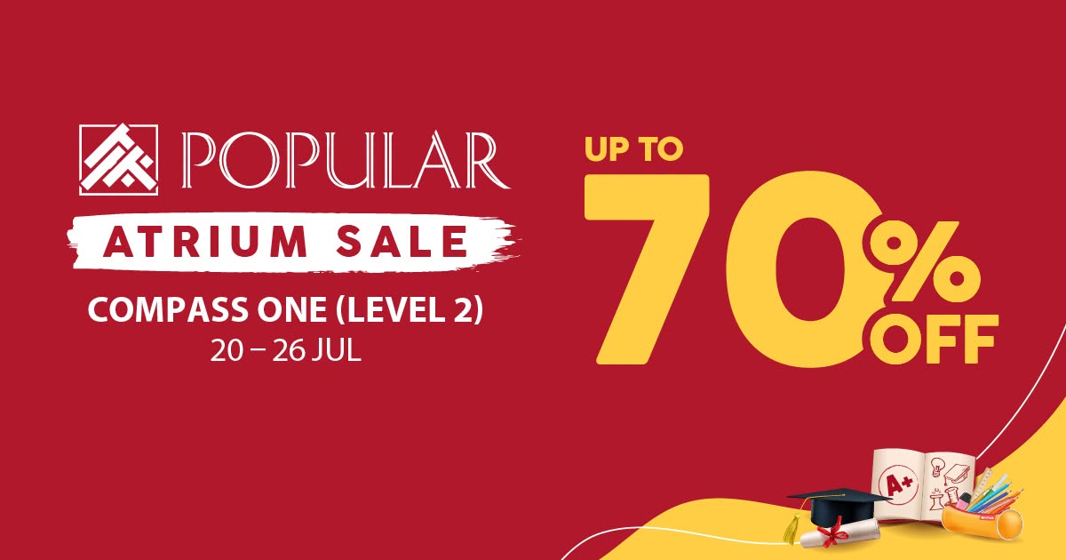 POPULAR Atrium Sale at Compass One Level 2