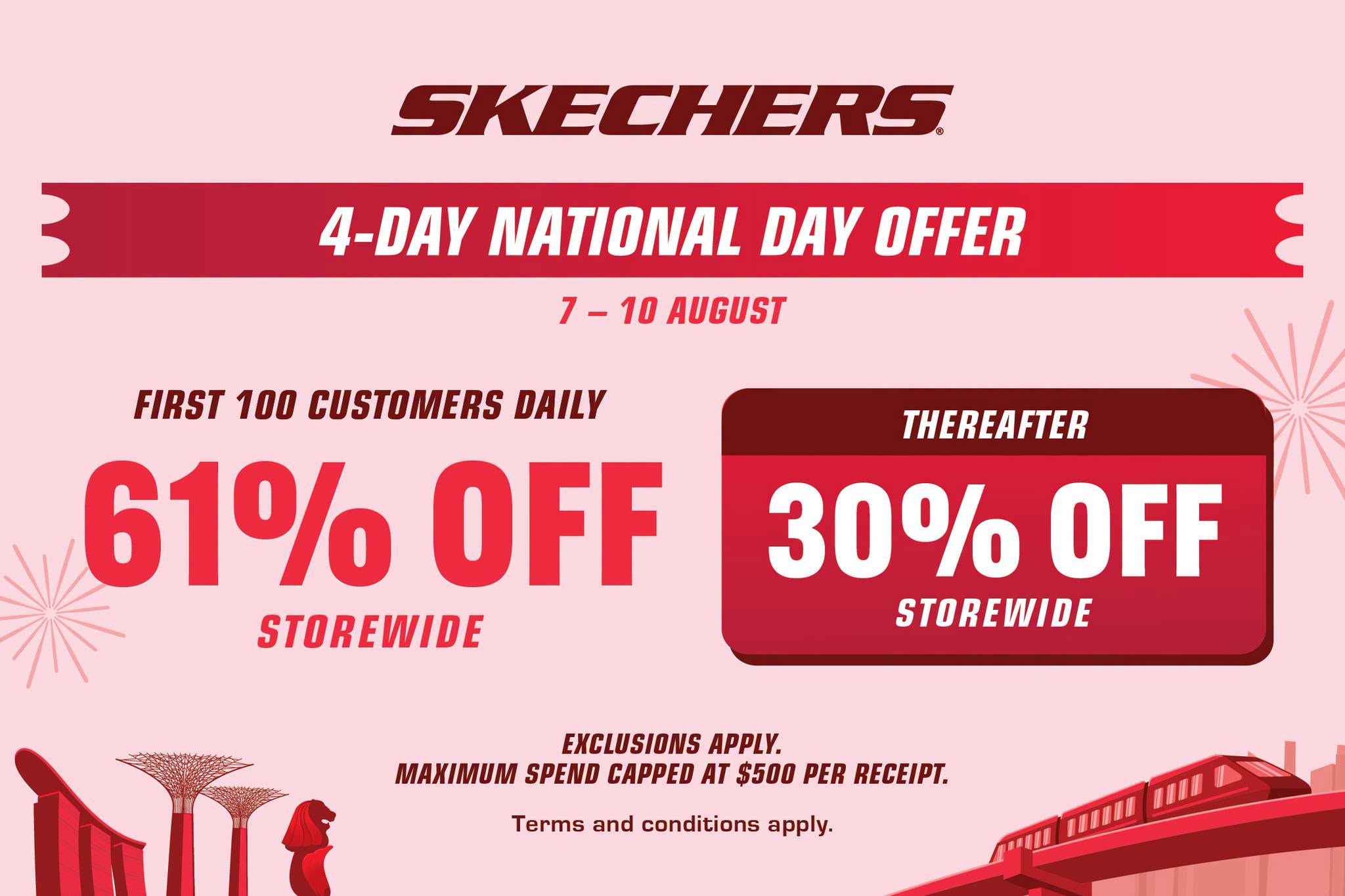 Skechers Compass One SG61 Sale: Up to 61% Off Storewide 7-10 Aug